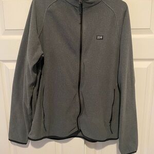 Mountain Hardwear Charcoal Fleece Jacket